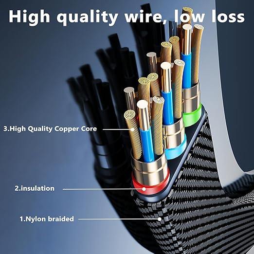 4 in 1 Convertible Metal Data Cable Type C Type A Braided Cable 65W USB C Multiple Fast Charging Cable for Android