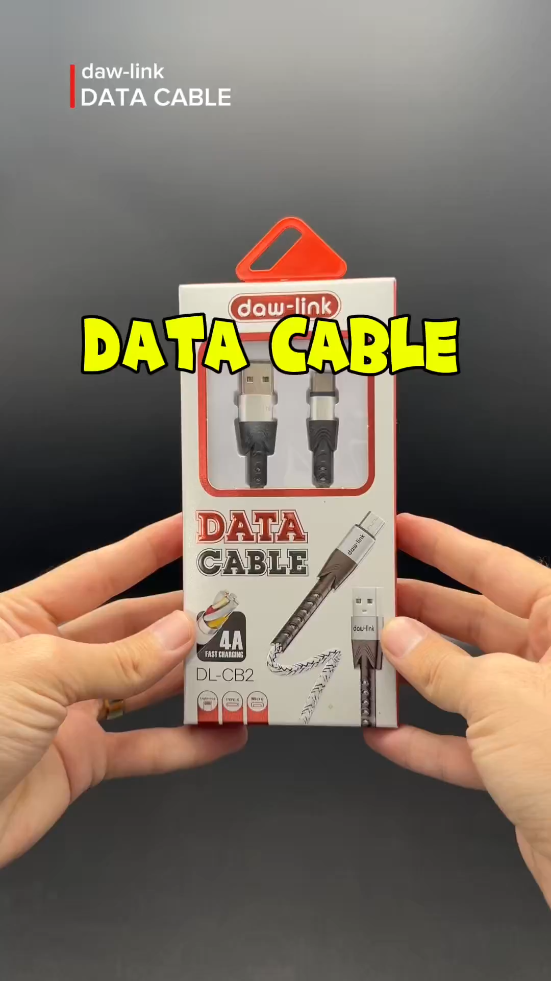 Dawlink USB A to USB Type-C Cable | 4A 60W Turbo Qualcomm Charging | Super-Fast Data Transfer for Android & iPhone 15 Series