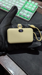 10,000mAh Mini | Built-In Type-C Pocket Power Bank