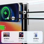 CABLETIME 60W USB C to USB C Fast Charger Braided Cable