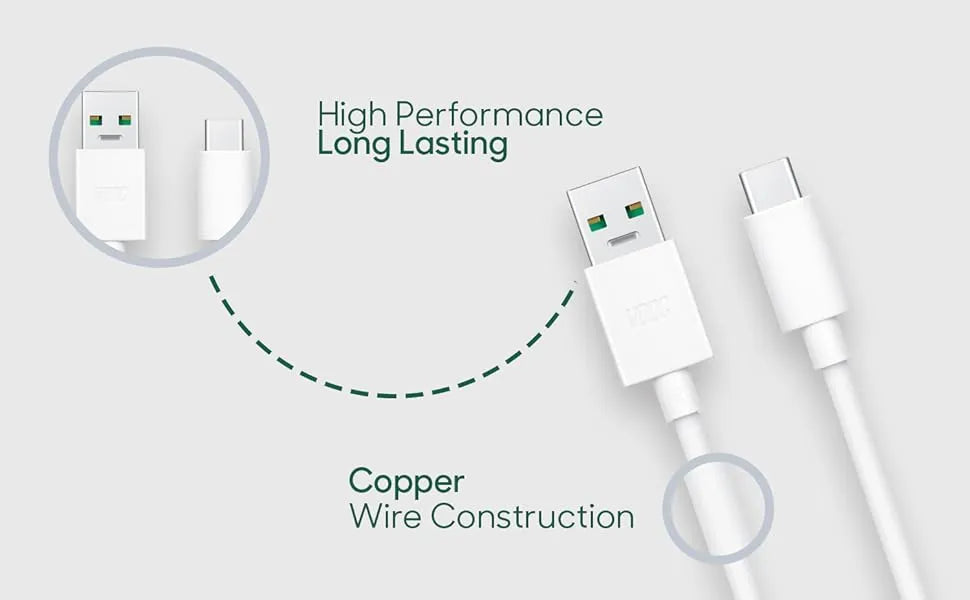 OPPO Fast Charging VOOC USB Type C Cable